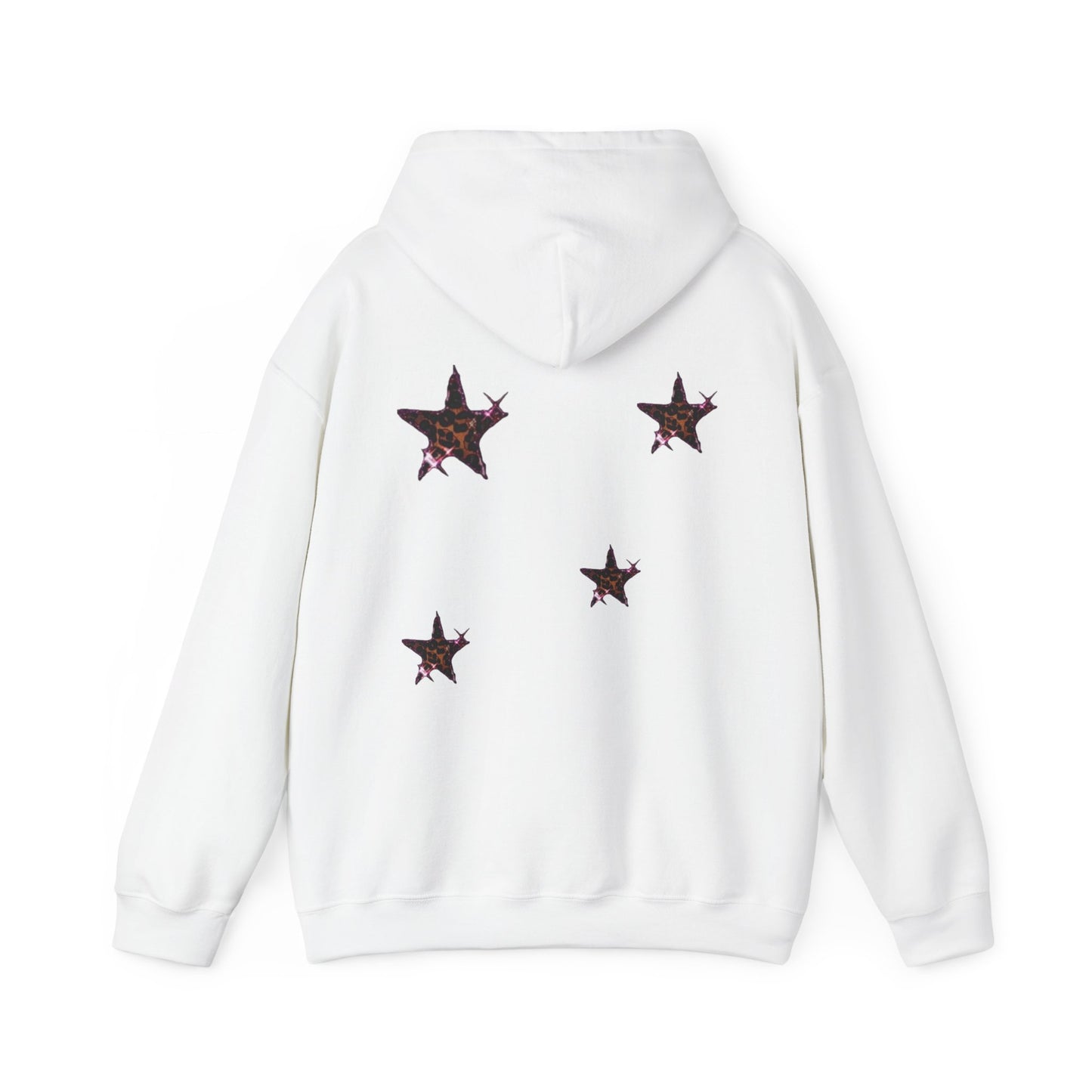 Cosmic Star Unisex Hooded Sweatshirt - Comfortable Outerwear for Star Lovers