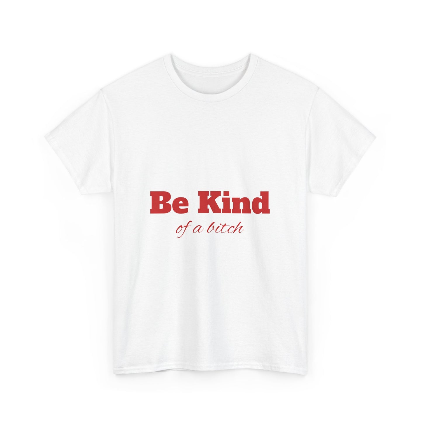 Be Kind Unisex Heavy Cotton Tee - Casual Empowerment Shirt