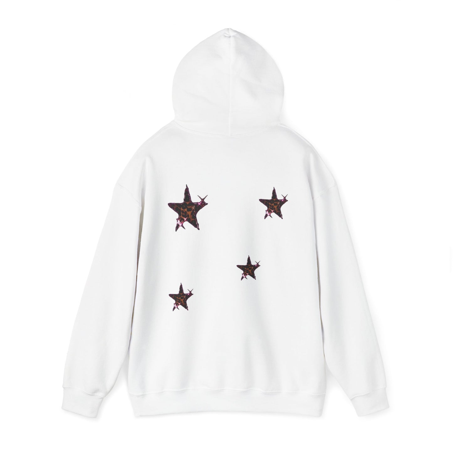 Cosmic Star Unisex Hooded Sweatshirt - Comfortable Outerwear for Star Lovers