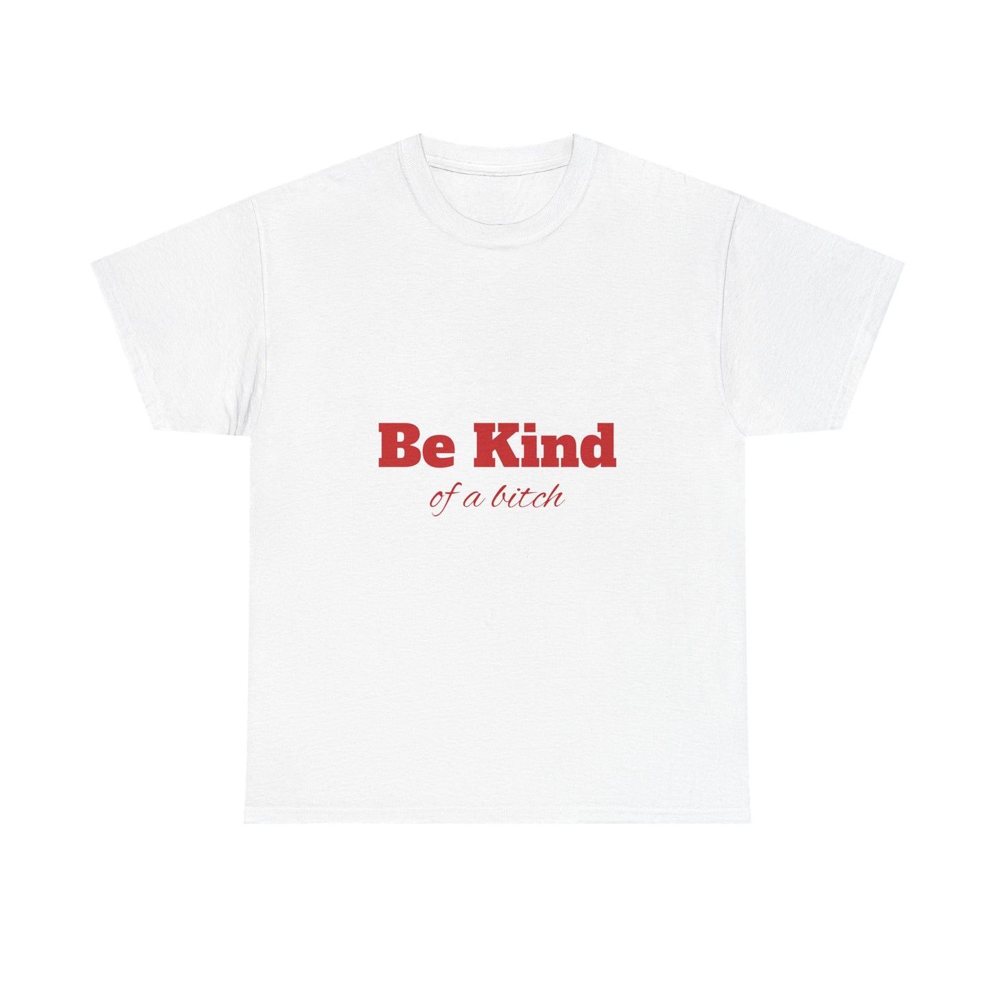 Be Kind Unisex Heavy Cotton Tee - Casual Empowerment Shirt