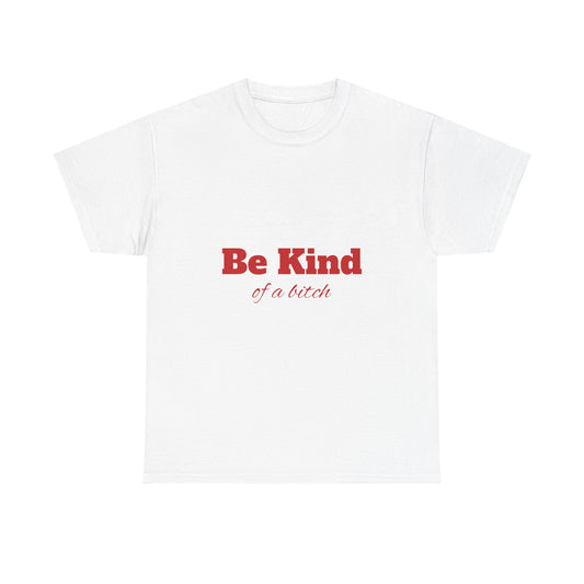 Be Kind Unisex Heavy Cotton Tee - Casual Empowerment Shirt