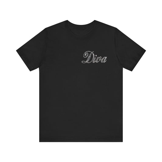 Diva Unisex Short Sleeve Tee - Stylish and Comfortable